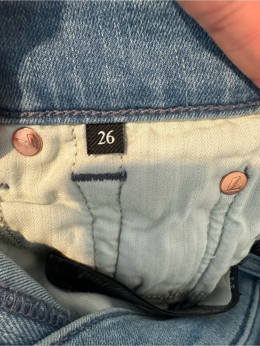 Seven for all Mankind Dojo Wide Leg High Rise Denim Jeans - Picture 13 of 13